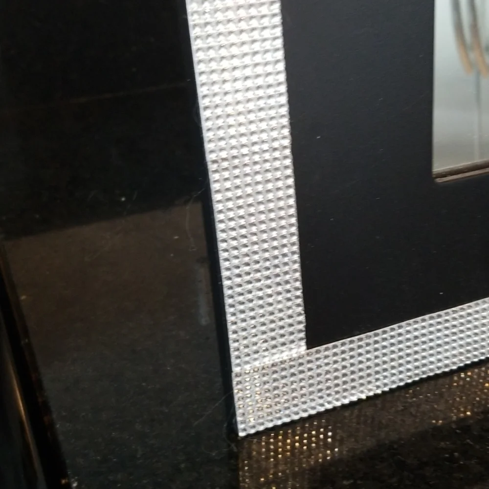 Rhinestone bling wall mirror